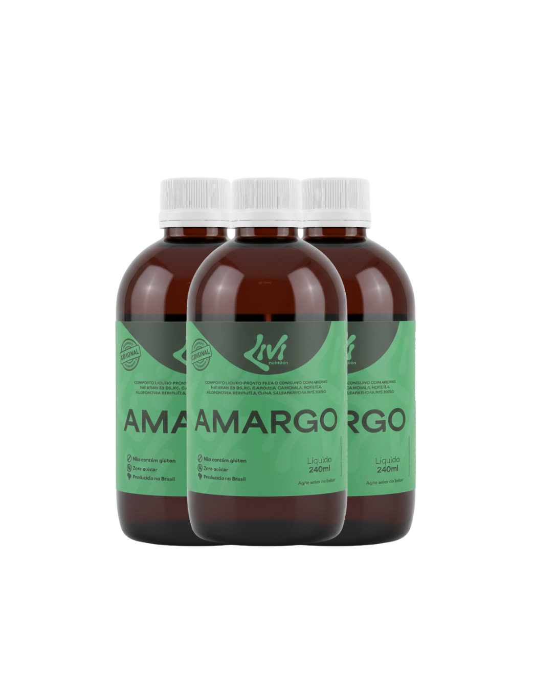 Kit 03 Amargo Livi Digestivo